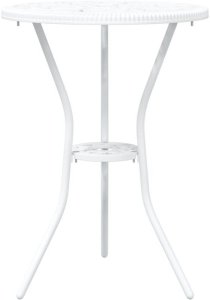 vidaXL Zestaw Bistro Ogrodowego 3 pcs Biały Aluminium Lumarko! 2