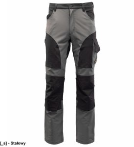 Polstar AISP - TRAIL spodnie do pasa 4WAY stretch podwójne potrójne szwy szyte mocną nicią 280 g/m2 wzmocnione kieszenie na komórkę dokumenty - khaki 102 15