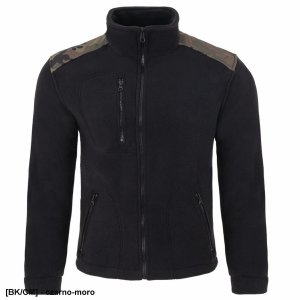 JHK FLRA 340 - bluza polarowa unisex, gruba posiada bardzo dobre właściwości cieplne - niebieski royal-czarny 5XL 13