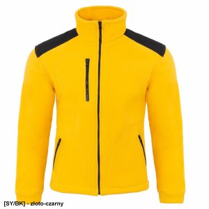 JHK FLRA 340 - bluza polarowa unisex, gruba posiada bardzo dobre właściwości cieplne - niebieski royal-czarny 5XL 17
