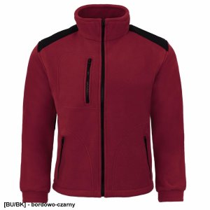 JHK FLRA 340 - bluza polarowa unisex, gruba posiada bardzo dobre właściwości cieplne - niebieski royal-czarny 5XL 22