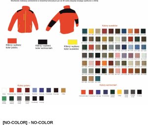 JHK FLRA 340 - bluza polarowa unisex, gruba posiada bardzo dobre właściwości cieplne - niebieski royal-czarny 5XL 28