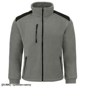 JHK FLRA 340 - bluza polarowa unisex, gruba posiada bardzo dobre właściwości cieplne - niebieski royal-czarny 5XL 3