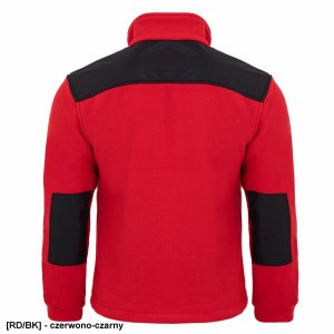 JHK FLRA 340 - bluza polarowa unisex, gruba posiada bardzo dobre właściwości cieplne - niebieski royal-czarny 5XL 32