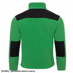 JHK FLRA 340 - bluza polarowa unisex, gruba posiada bardzo dobre właściwości cieplne - niebieski royal-czarny 5XL 46