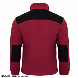 JHK FLRA 340 - bluza polarowa unisex, gruba posiada bardzo dobre właściwości cieplne - niebieski royal-czarny 5XL 48