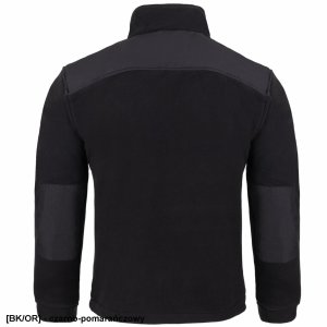 JHK FLRA 340 - bluza polarowa unisex, gruba posiada bardzo dobre właściwości cieplne - niebieski royal-czarny 5XL 49