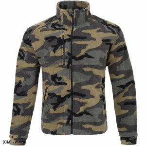 JHK FLRA 340 - bluza polarowa unisex, gruba posiada bardzo dobre właściwości cieplne - niebieski royal-czarny 5XL 68