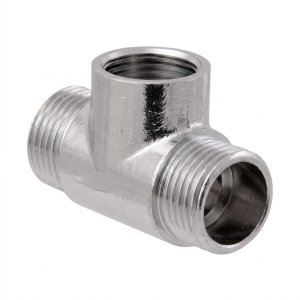 IDMAR Trójnik chromowany 1/2" ZWZ 2