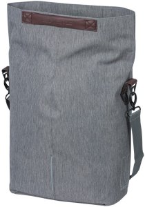 Basil Sakwa pojedyncza BASIL CITY SHOPPER 14-16L, MIK Hooks, grey melee 3
