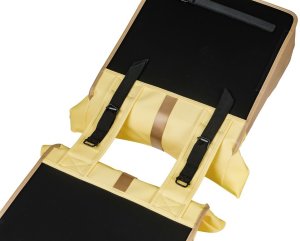 Basil Sakwa podwójna BASIL VIVE DOUBLE PANNIER BAG 28-35L, Universal Bridge System, sand/yellow 5