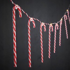 Luca LAMPKI GIRLANDA 10 LED LIZAKI LASKI CHOINKOWE CIEPŁY BIAŁY LUCA 2