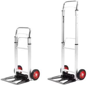 LeanToys Wózek Transportowy Magazynowy Składany Aluminiowy 90kg EDUKAMP 3