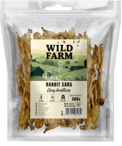 Balto WILD FARM uszy królicze 300g przysmak dla psa 2