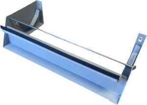 Abena Dispenser, ABENA Cater-Line, 45cm x 16x8m, silver, steel, w/saw blade, for film 2