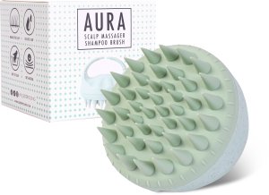 GORGOL SISTER YOUNG_Aura Scalp Massager Shampoo Brush szczotka do masażu i mycia głowy Mint 3