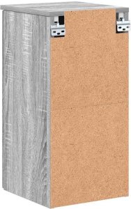vidaXL vidaXL Szafka Łazienkowa z drzwiami Szary Sonoma 30 x 31,5 x 61 cm 8