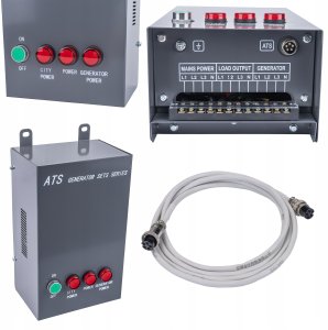 Agregat Powermat Agregat PRĄDOTWÓRCZY Diesel 18kW 230V 400V 12V ATS PM-AGR-18000MD 3