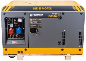 Agregat Powermat Agregat PRĄDOTWÓRCZY Diesel 18kW 230V 400V 12V ATS PM-AGR-18000MD 6