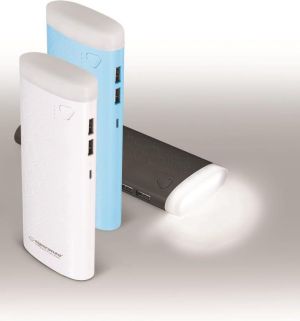 Powerbank Esperanza Fermion 10000 mAh Niebieski  (EMP114B - 5901299928516) 3
