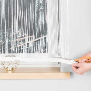 Markizeta Firana klasyczna żakard 160 cm x 160 MAHIKA Makrama żakardowa gotowa 3