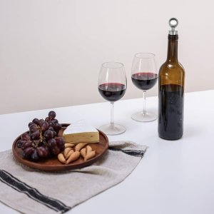 Rossner IM017 ZATYCZKA KOREK DO BUTELKI WINA BUTELEK PREMIUM WIELORAZOWY STAL DUŻY WINO 12