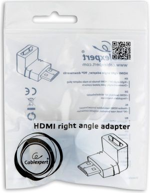 Adapter AV Gembird HDMI - HDMI czarny (A-HDMI90-FML) 4