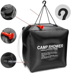 xxxxxxxxxxxxxxxx Verk Group (Verk) TG60441 PRYSZNIC SOLARNY 40L TURYSTYCZNY KEMPINGOWY POLOWY NA POLE NAMIOTOWE LAS 2