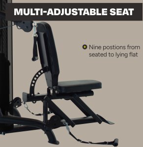 Tuff Stuff Atlas treningowy Inspire Fitness M1 Multi-Gym 75kg kompaktowy 8