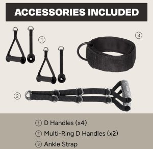 Tuff Stuff Atlas treningowy Inspire Fitness M1 Multi-Gym 75kg kompaktowy 9