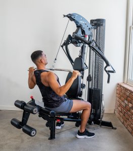 Tuff Stuff Atlas treningowy Inspire Fitness M2 Multi-Gym 75kg + stacja nóg 26