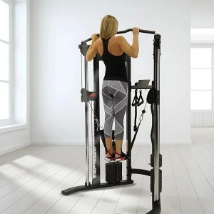 Techrebal Kompaktowa brama funkcjonalna FTX brama narożna 2x72kg + akcesoria 11