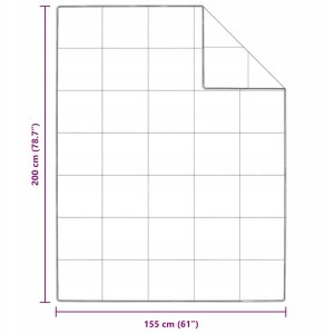 vidaXL Kołdry i Pokrycia Biały 155 x 200 cm Puch Lumarko! 5