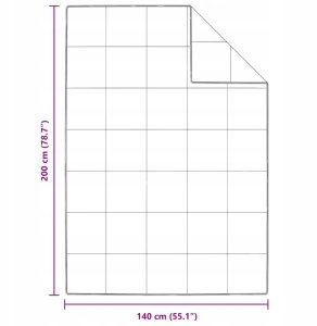vidaXL Kołdry i Pokrycia Biały 140 x 200 cm Puch Lumarko! 6