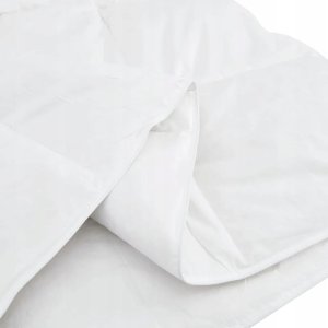 vidaXL Kołdry i Pokrycia Biały 135 x 220 cm Puch Lumarko! 6