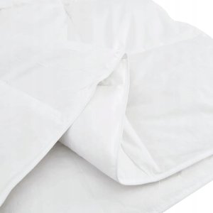 vidaXL Kołdry i Pokrycia Biały 140 x 220 cm Puch Lumarko! 7