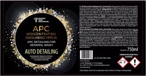 House Detailing Koncentrat do mycia ogólnego samochodu APC TESS 750ml auto detailing TESS 2
