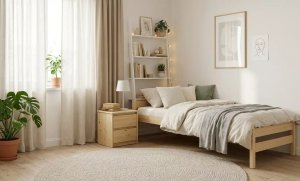 Kocot Kids Łóżko młodzieżowe KOX-BED 80x180 sosna naturalna KOCOT KIDS 5