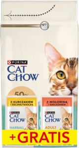 Purina PURINA Cat Chow Hairball Karma bogata w kurczaka 1,5kg 2