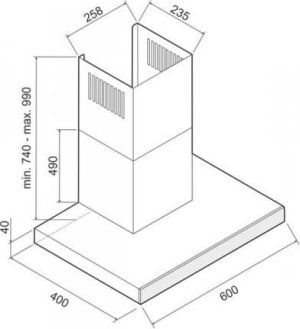 Okap VDB T-Line 60 3