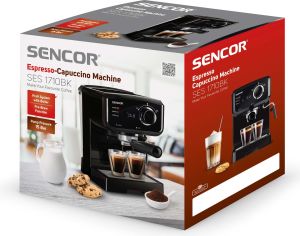 Ekspres ciśnieniowy Sencor SES1710BK 12