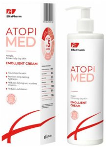 Eurobio Lab ELFA PHARM Atopi Med Krem emolientowy do ciała 400ml 3