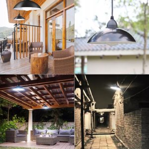 Lampa sufitowa Lumiled Żyrandol LED wisząca sufitowa czujnik zmierzchu 6