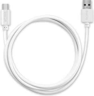 Kabel USB Acme USB-A - USB-C 2 m Biały (504431) 3
