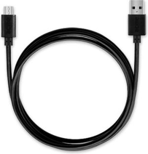 Kabel USB Acme USB-A - microUSB 1 m Czarny (504416) 3