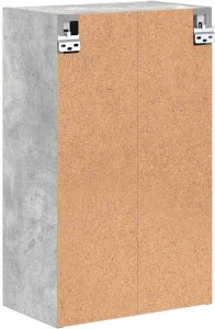 vidaXL vidaXL Szafka Łazienkowa z drzwiami Betonowy szary 39 x 23,5 x 65 cm 8