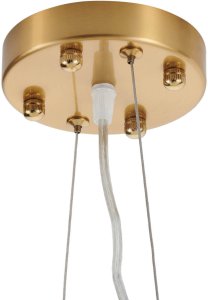 Lampa wisząca Step into Design Dekoracyjna lampa wisząca Botanika XY080P-120 Step liście ceramika biały złoty 9