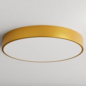 Lampa sufitowa TEAM Sufitowa lampa CLEO 600 1307623600585 LED 69W 3000-4000K złota 4