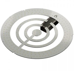 Lampa sufitowa TEAM Sufitowa lampa CLEO 600 1307623600585 LED 69W 3000-4000K złota 6
