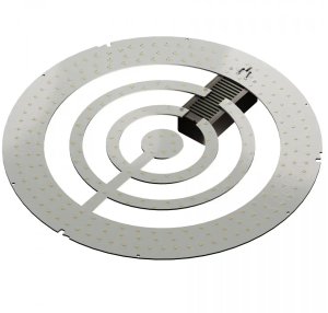 Lampa sufitowa TEAM Ledowy plafon do salonu CLEO 500 1307623600622 LED 69W 4000K szary 6